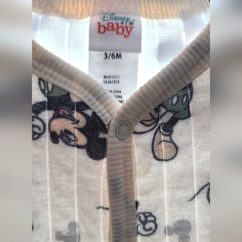 3/6 Month Mickey Mouse Outfit